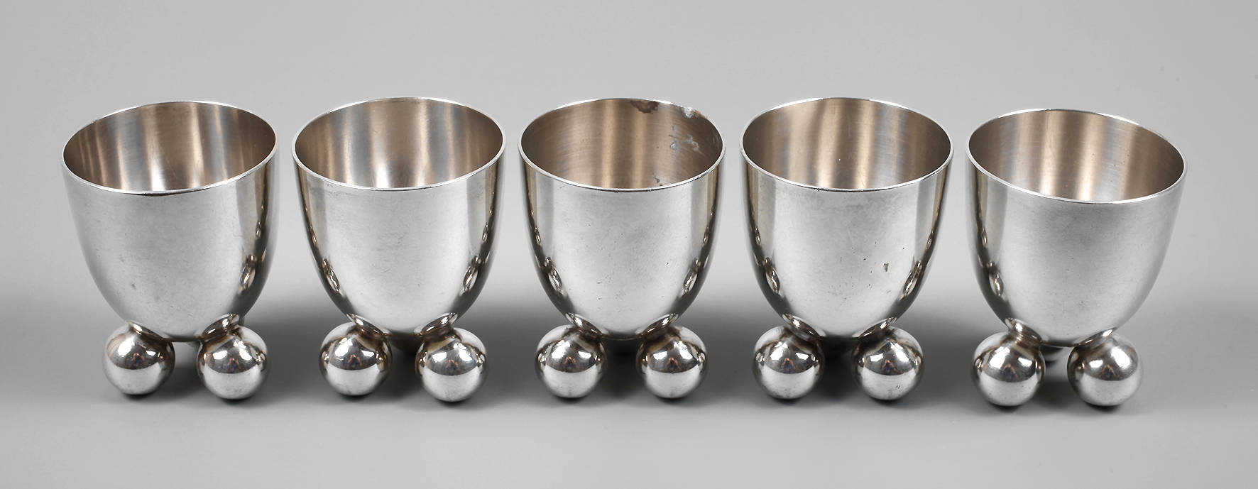 WMF fünf Eierbecher