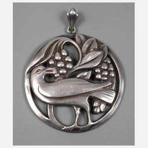 Großer Art déco-Anhänger