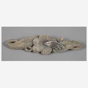 Theodor Fahrner Blütenbrosche