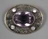 Theodor Fahrner Brosche mit Amethyst