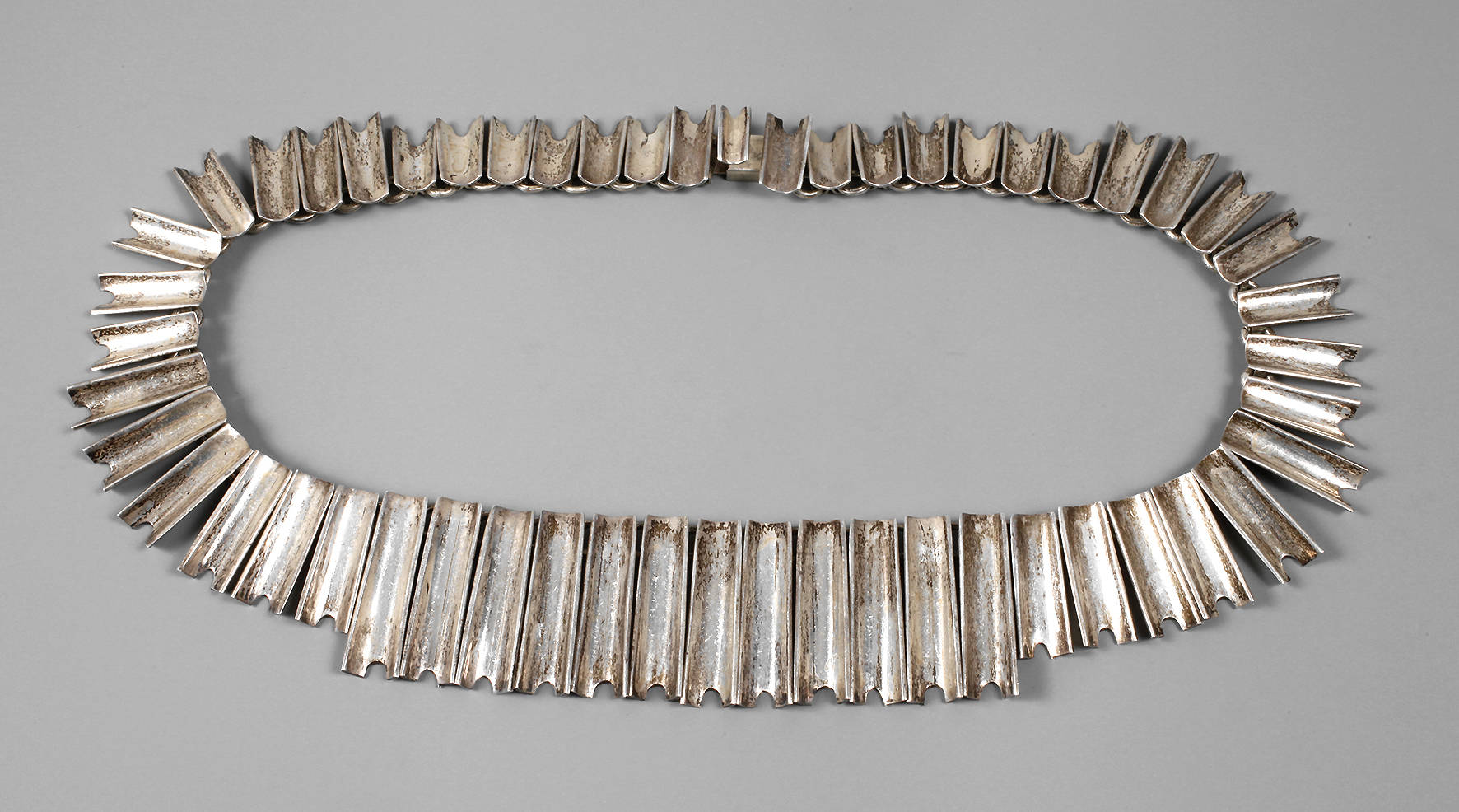 Großes Silbercollier Mexiko