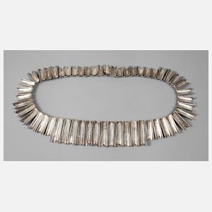Großes Silbercollier Mexiko