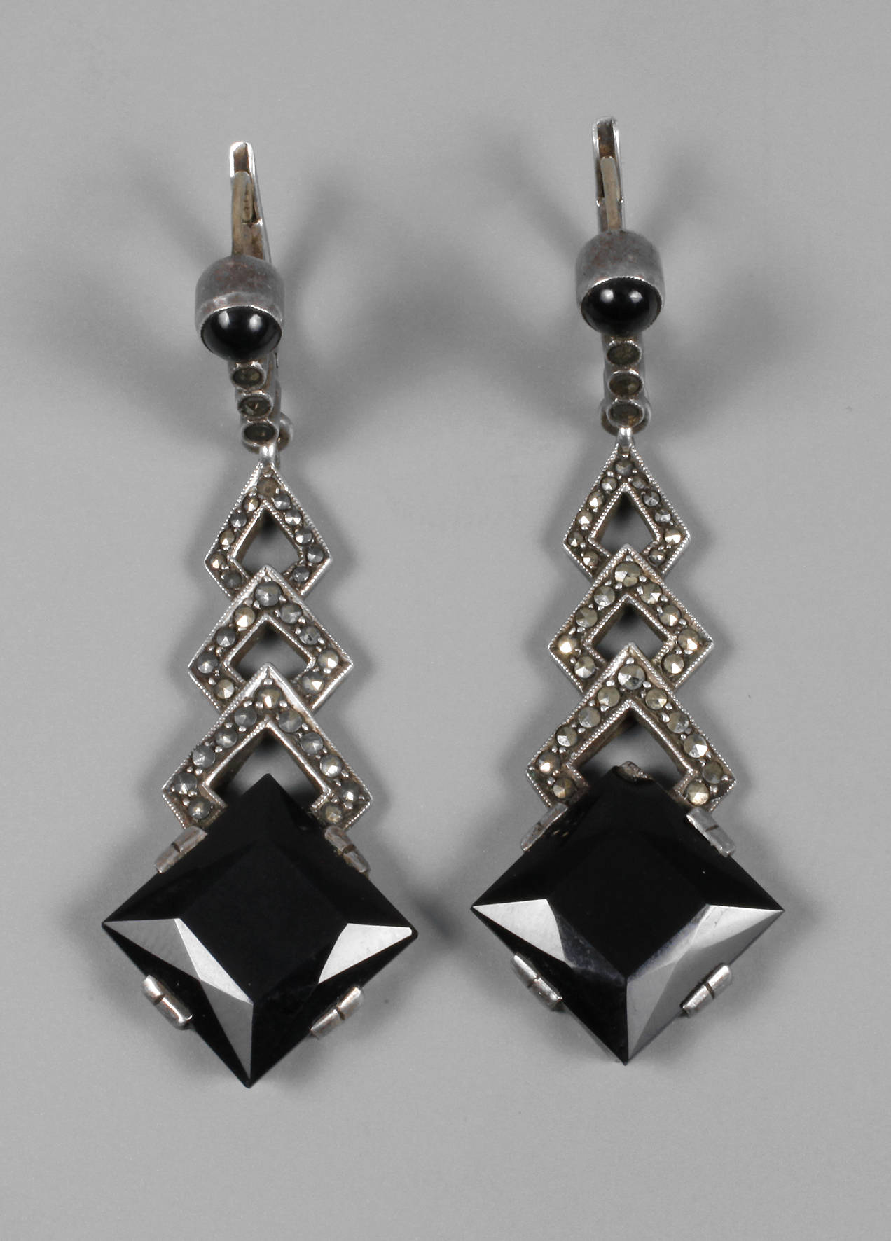 Theodor Fahrner Paar Ohrhänger Art déco