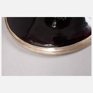 Frankreich Ätzglasvase