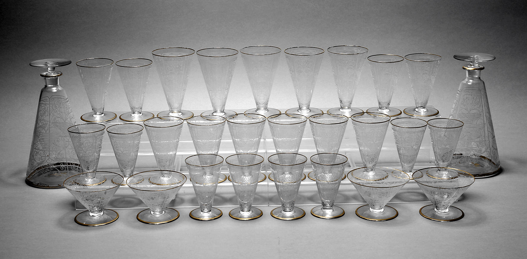 Großes Trinkservice Baccarat