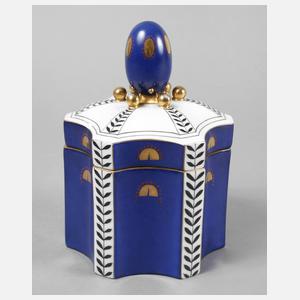 Fraureuth Deckeldose Art déco