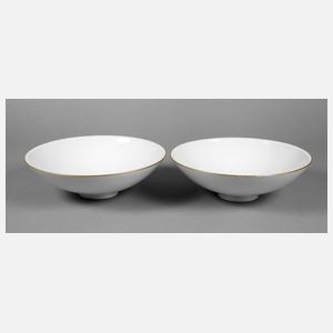 KPM Berlin zwei ”Löberschalen”