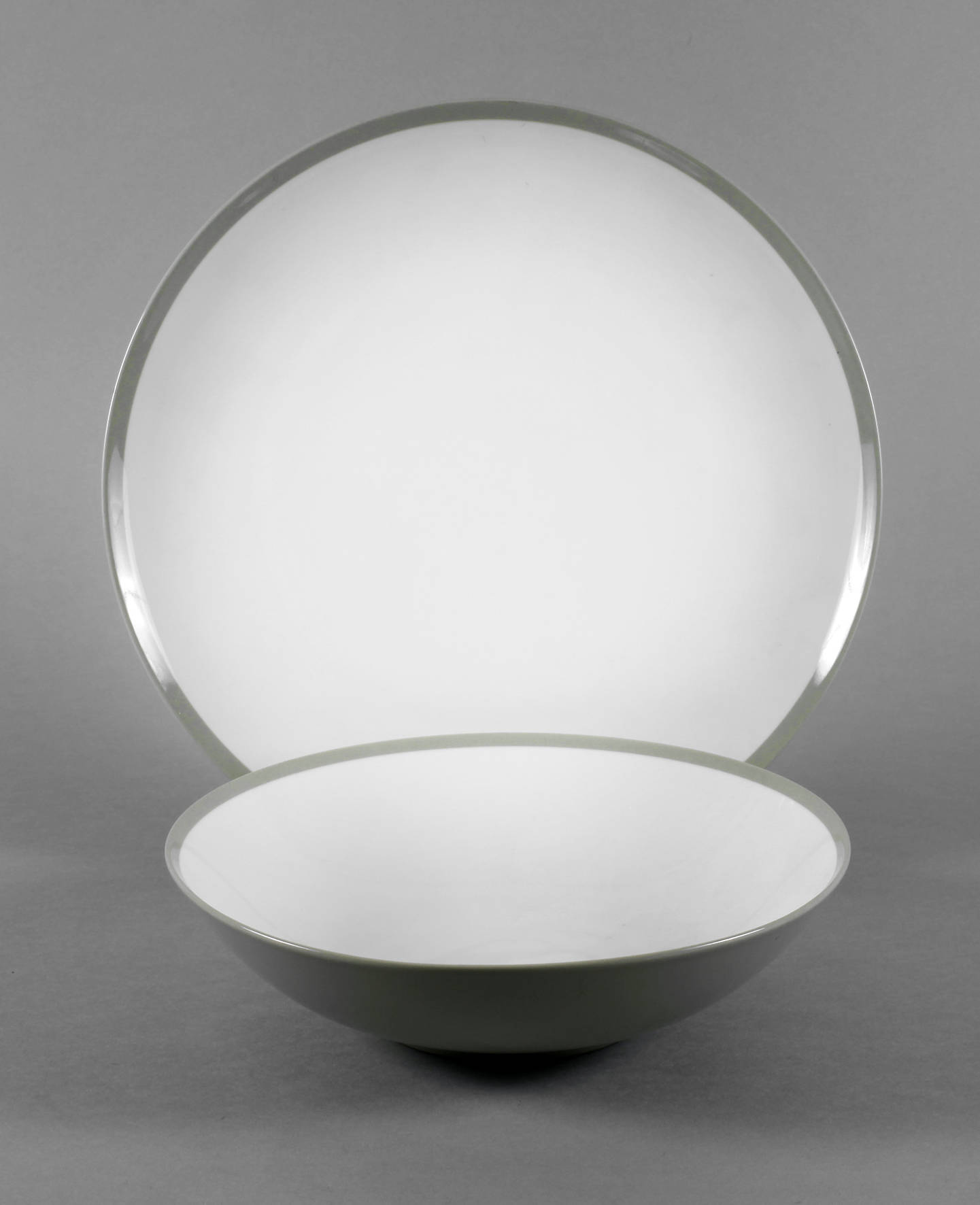 KPM Berlin zwei Schalen Seladon