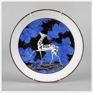 Limoges Wandteller Art déco