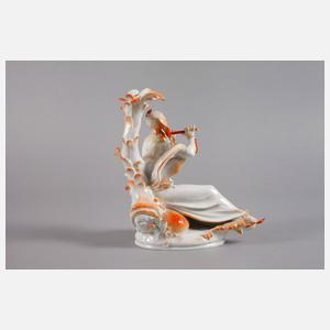 Meissen ”Orientale mit Flöte”