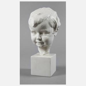 Rosenthal Kinderbüste Gerhard Schliepstein