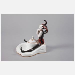 Rosenthal Schreibzeug ”Lachender Narr”