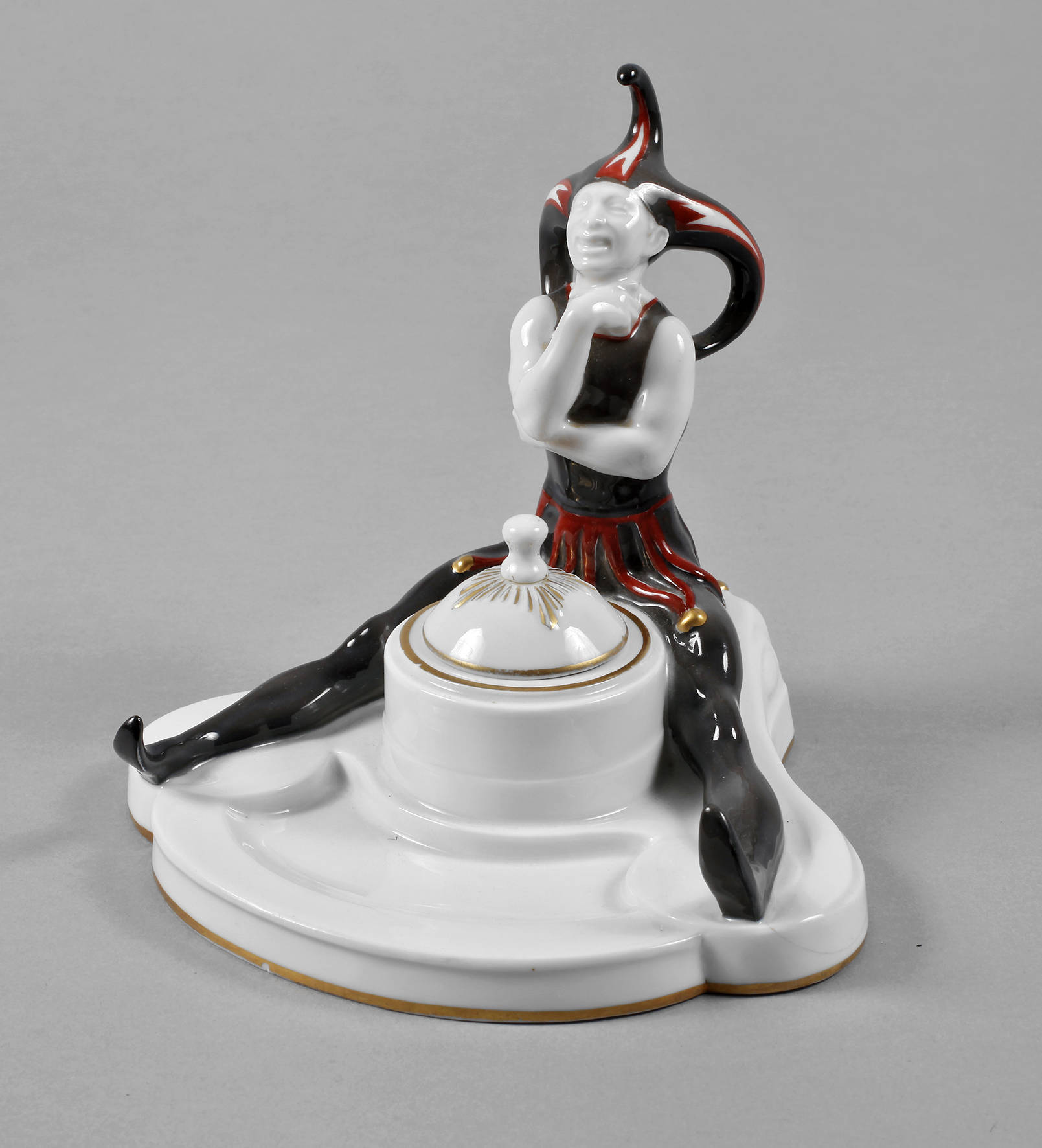 Rosenthal Schreibzeug ”Lachender Narr”