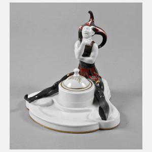 Rosenthal Schreibzeug ”Lachender Narr”