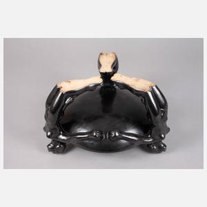 Figürlicher Tafelaufsatz Art déco