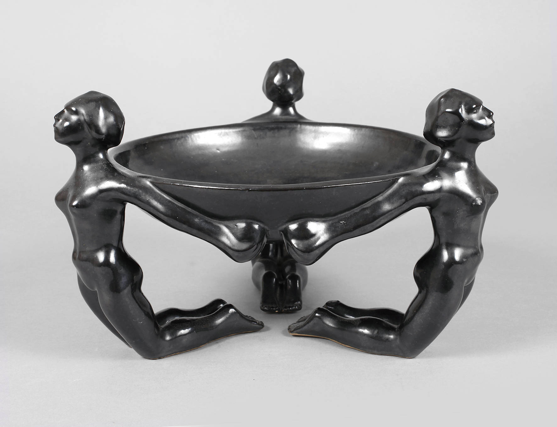 Figürlicher Tafelaufsatz Art déco