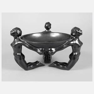 Figürlicher Tafelaufsatz Art déco