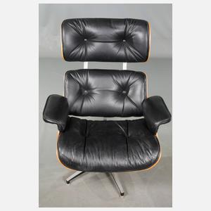 Lounge Chair mit Ottomane