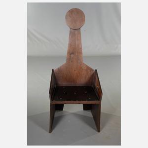 Paar Hochlehnstühle