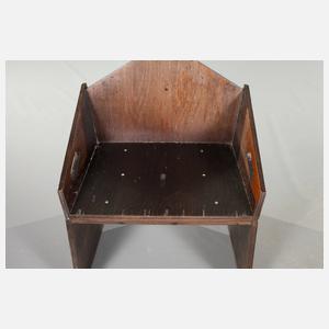 Paar Hochlehnstühle