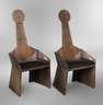 Paar Hochlehnstühle