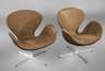 Paar ”Swan Chair”