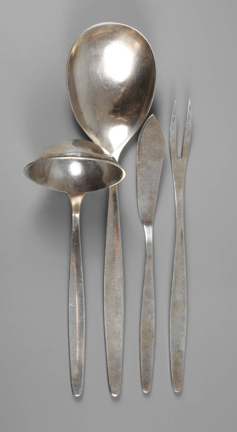 WMF vier Vorlegeteile Silber