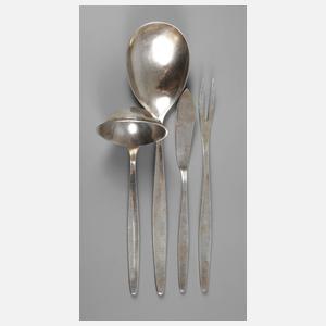 WMF vier Vorlegeteile Silber