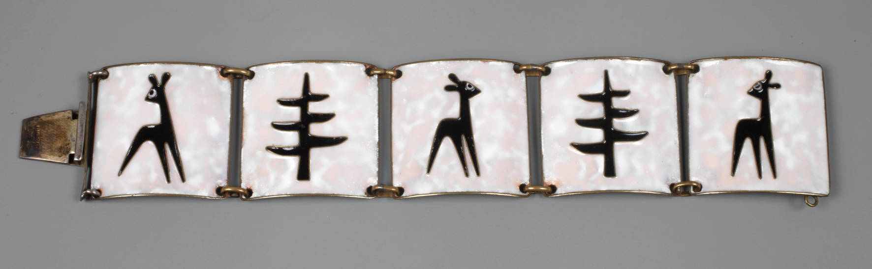 Emailarmband Albert Gustav Bunge