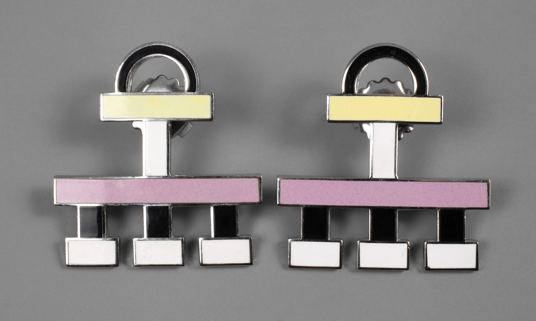 Ettore Sottsass Paar Ohrstecker