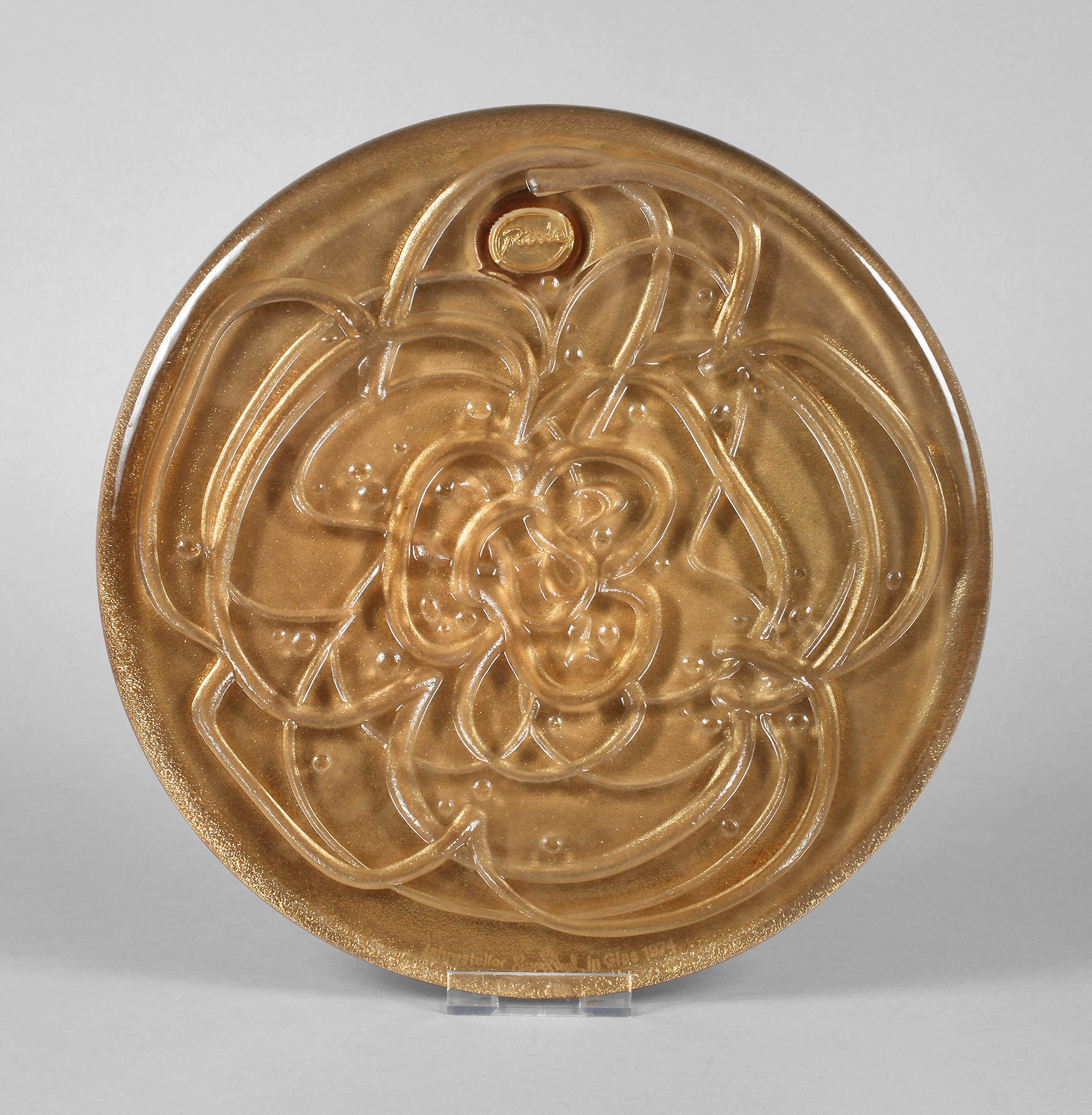 Künstlerteller Otto Piene