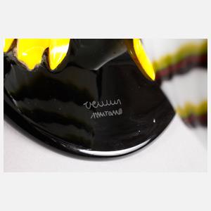 Murano zwei Hühner als Vasen