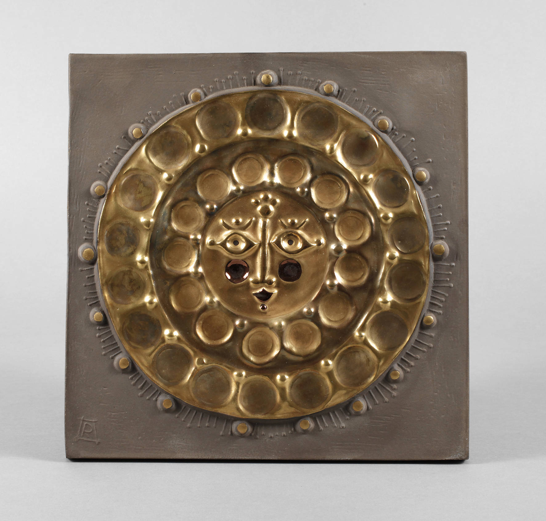 Rosenthal Keramik Kunstobjekt Sonne