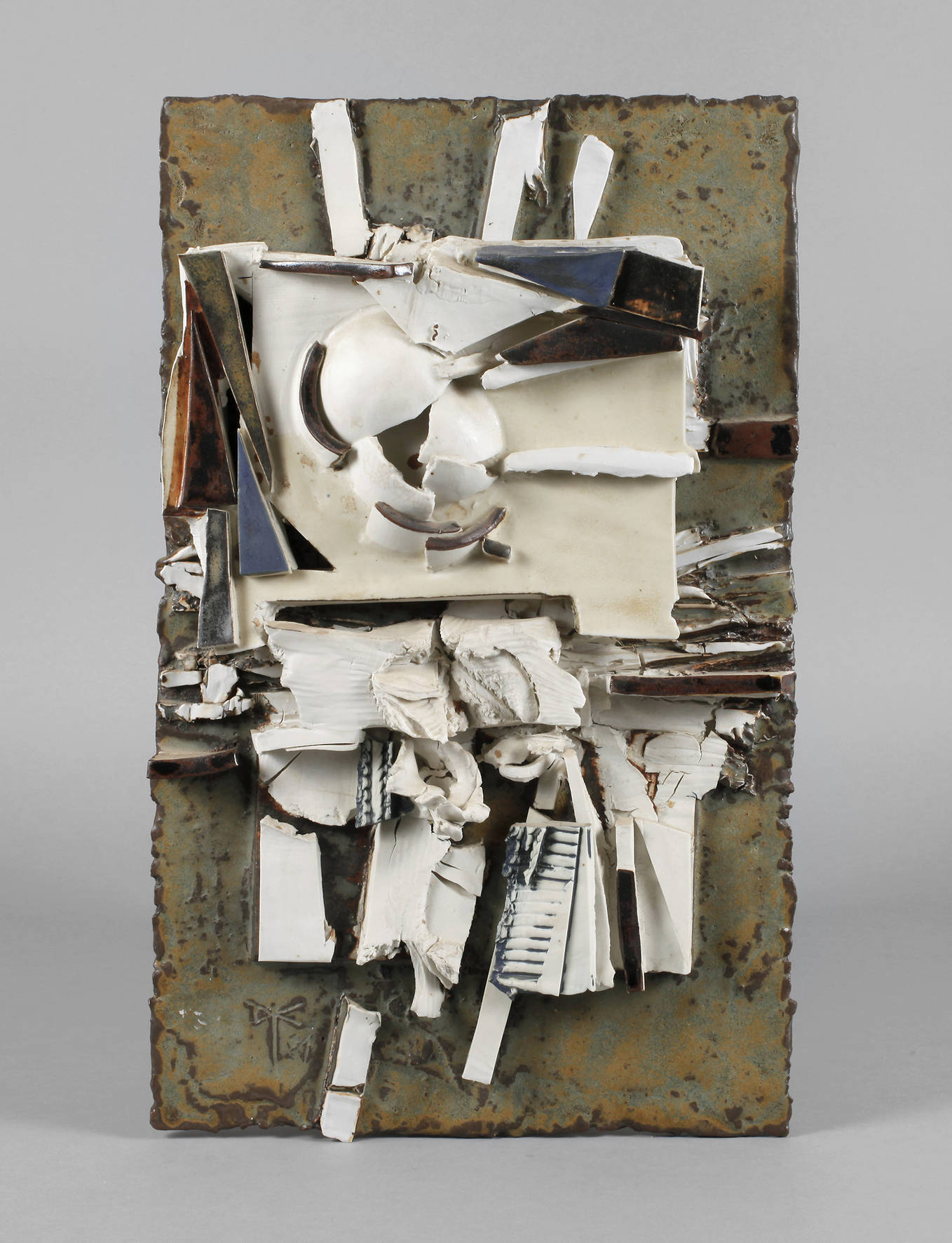 Wandplatte Studiokeramik