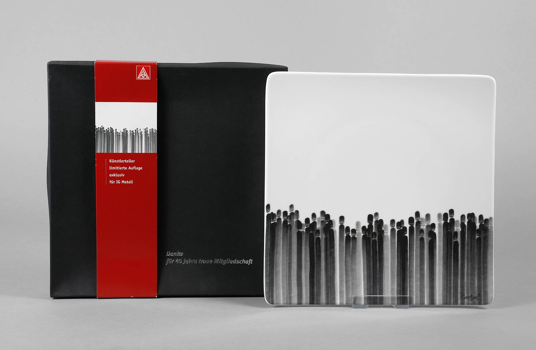 Rosenthal Künstlerteller ”Viele Zusammen”