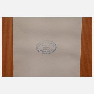 Dachau zwei Porzellanbildplatten