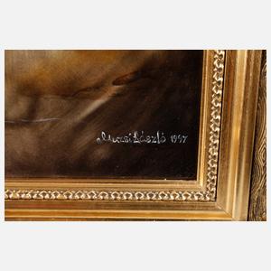 Herend Porzellanbildplatte