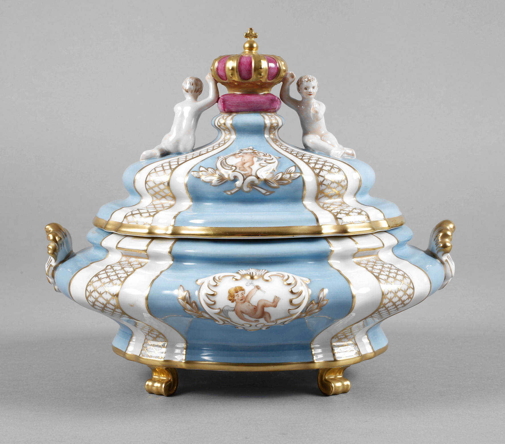 Hutschenreuther Deckeldose ”Dresden”