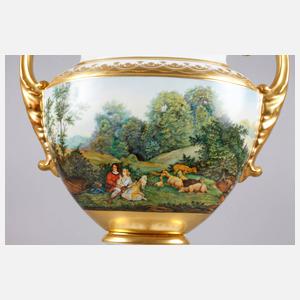 Hutschenreuther/Dresden Vase Landschaftsdekor