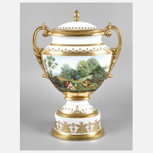Hutschenreuther/Dresden Vase Landschaftsdekor