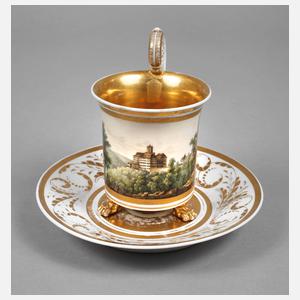 KPM Berlin Ansichtentasse Fürstenstein