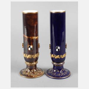 KPM Berlin Paar Stangenvasen