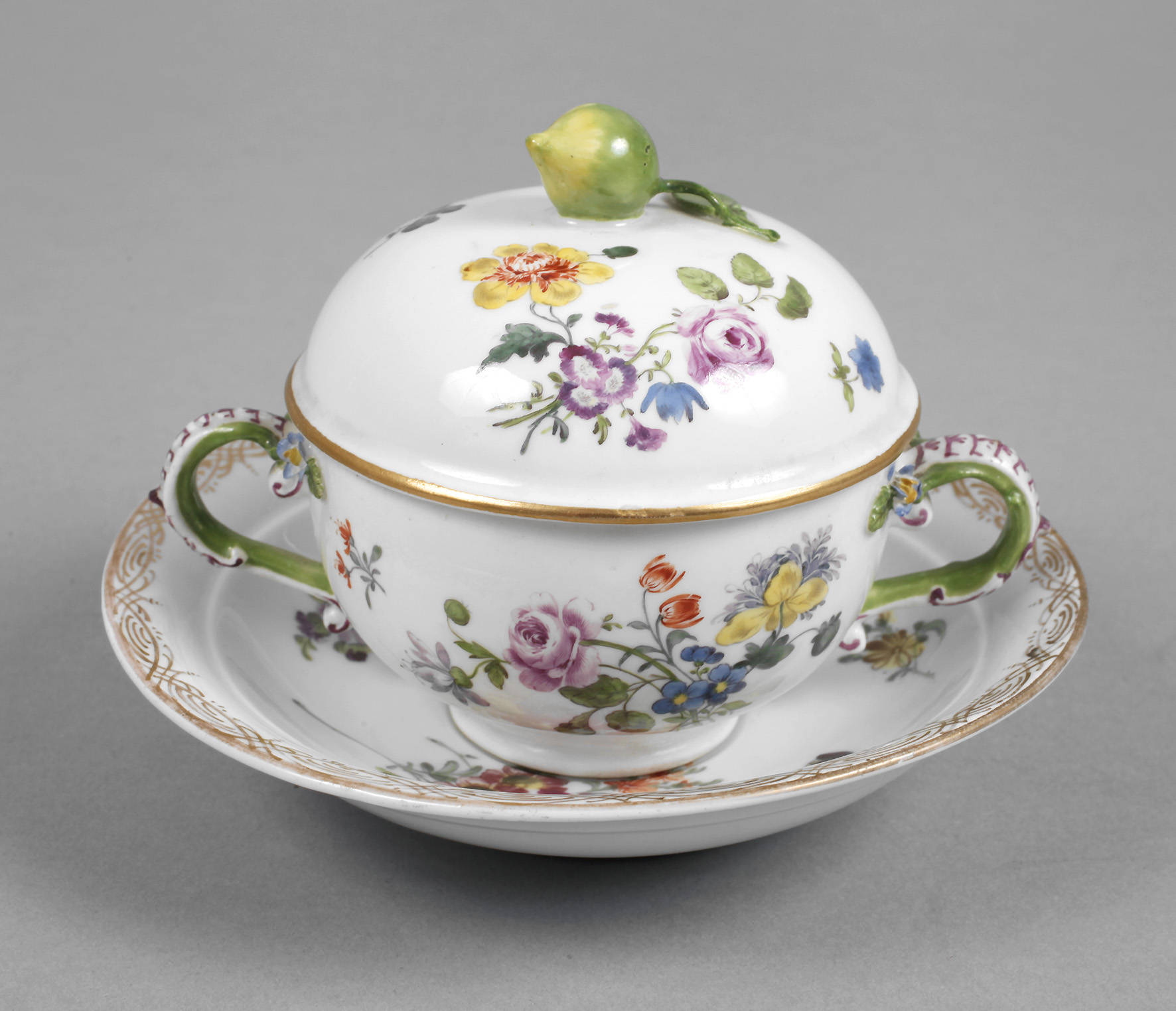 Meissen Doppelhenkeltasse