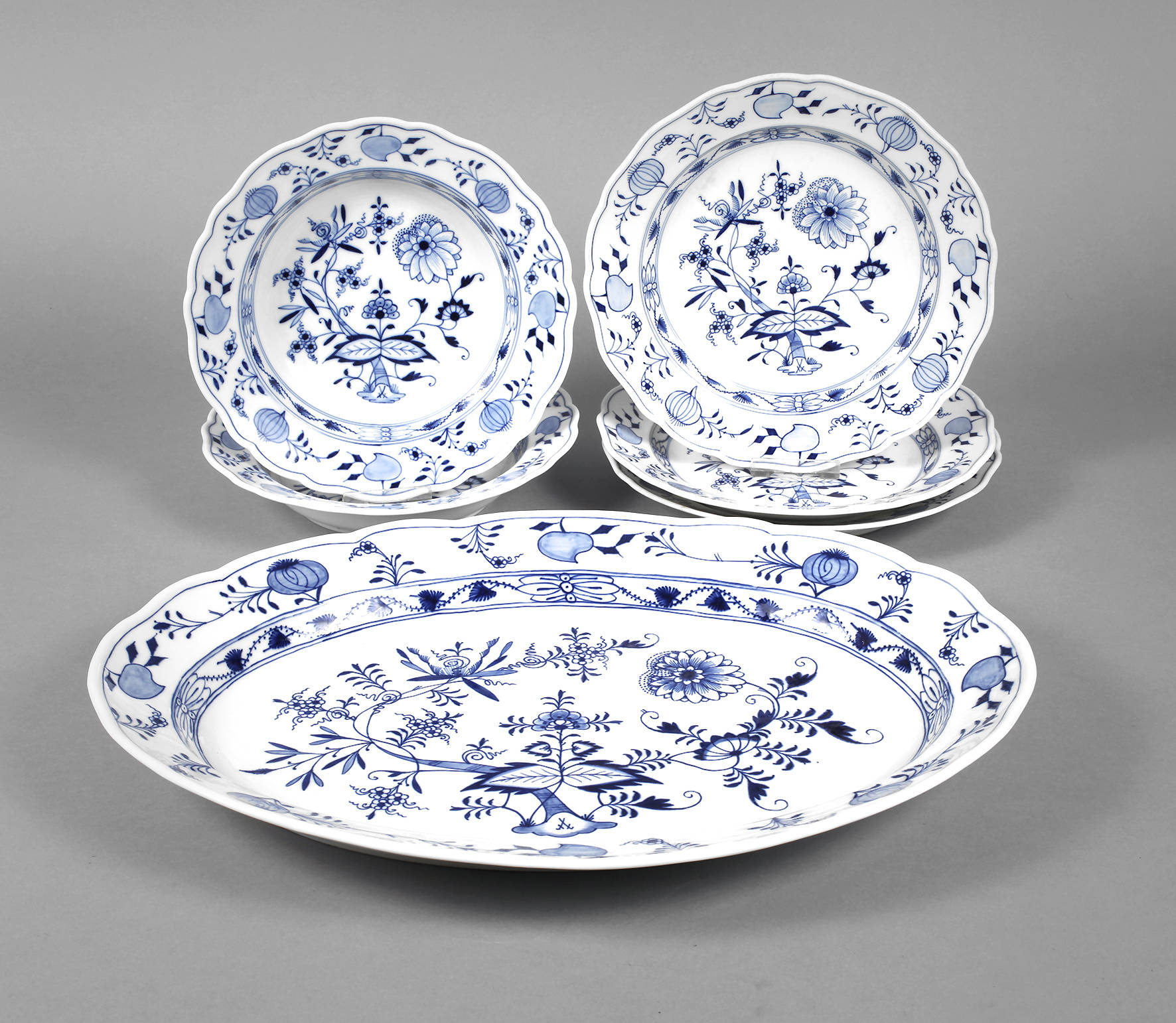 Meissen Konvolut Zwiebelmuster