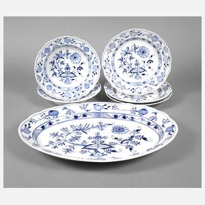 Meissen Konvolut Zwiebelmuster