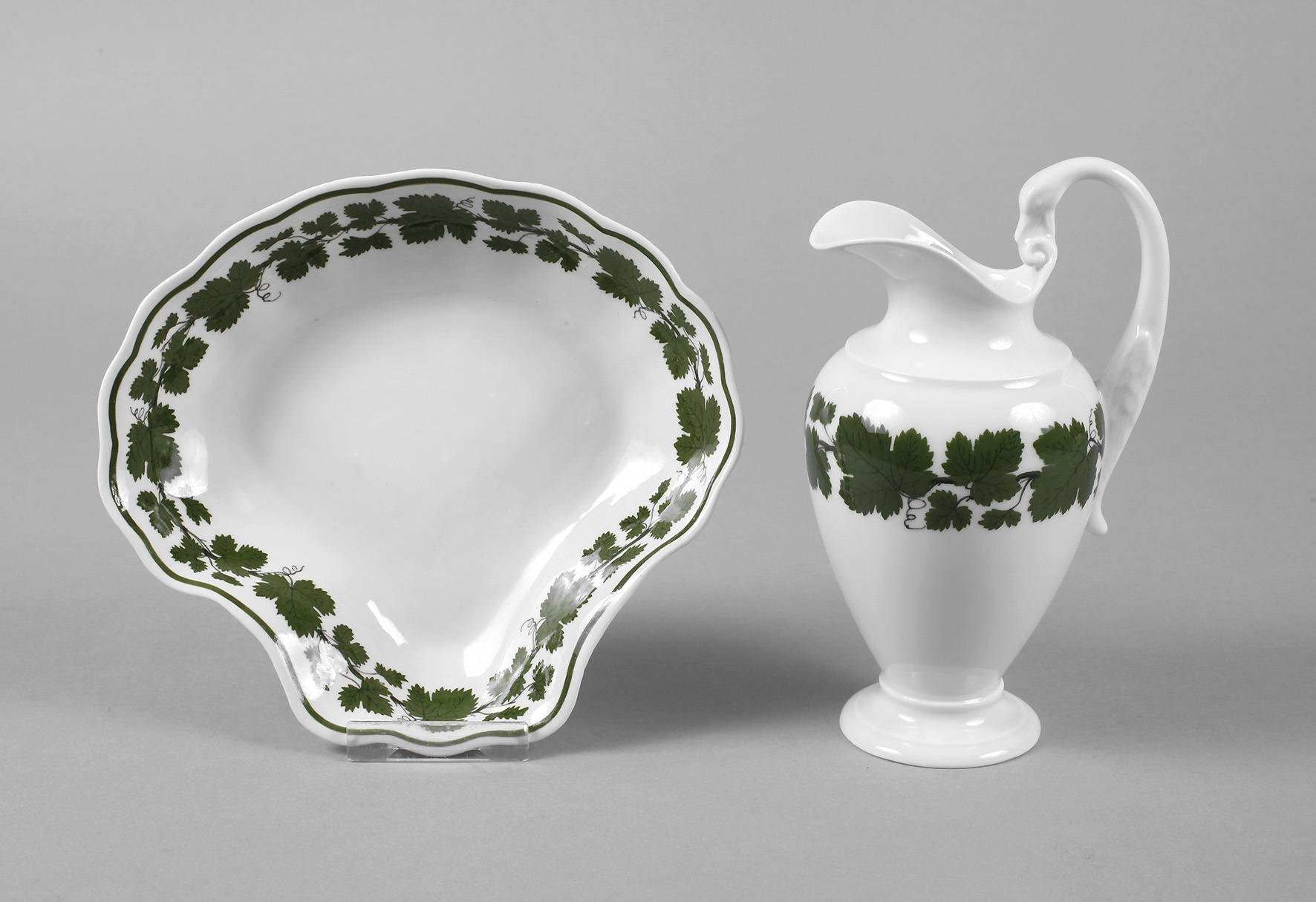 Meissen zwei Teile Weinlaub