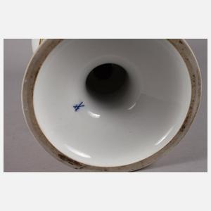 Meissen große Schlangenhenkelvase