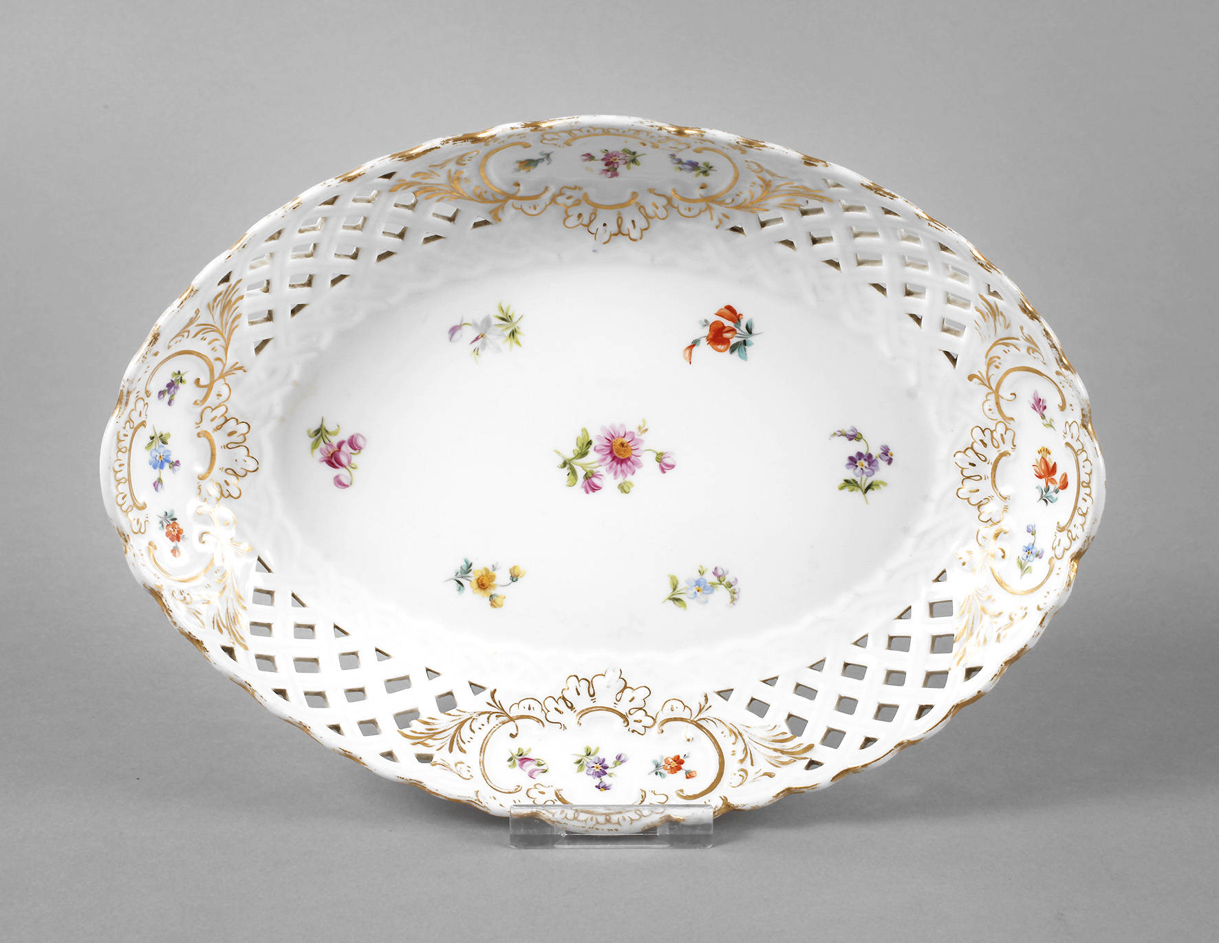 Meissen Schale Streublümchen