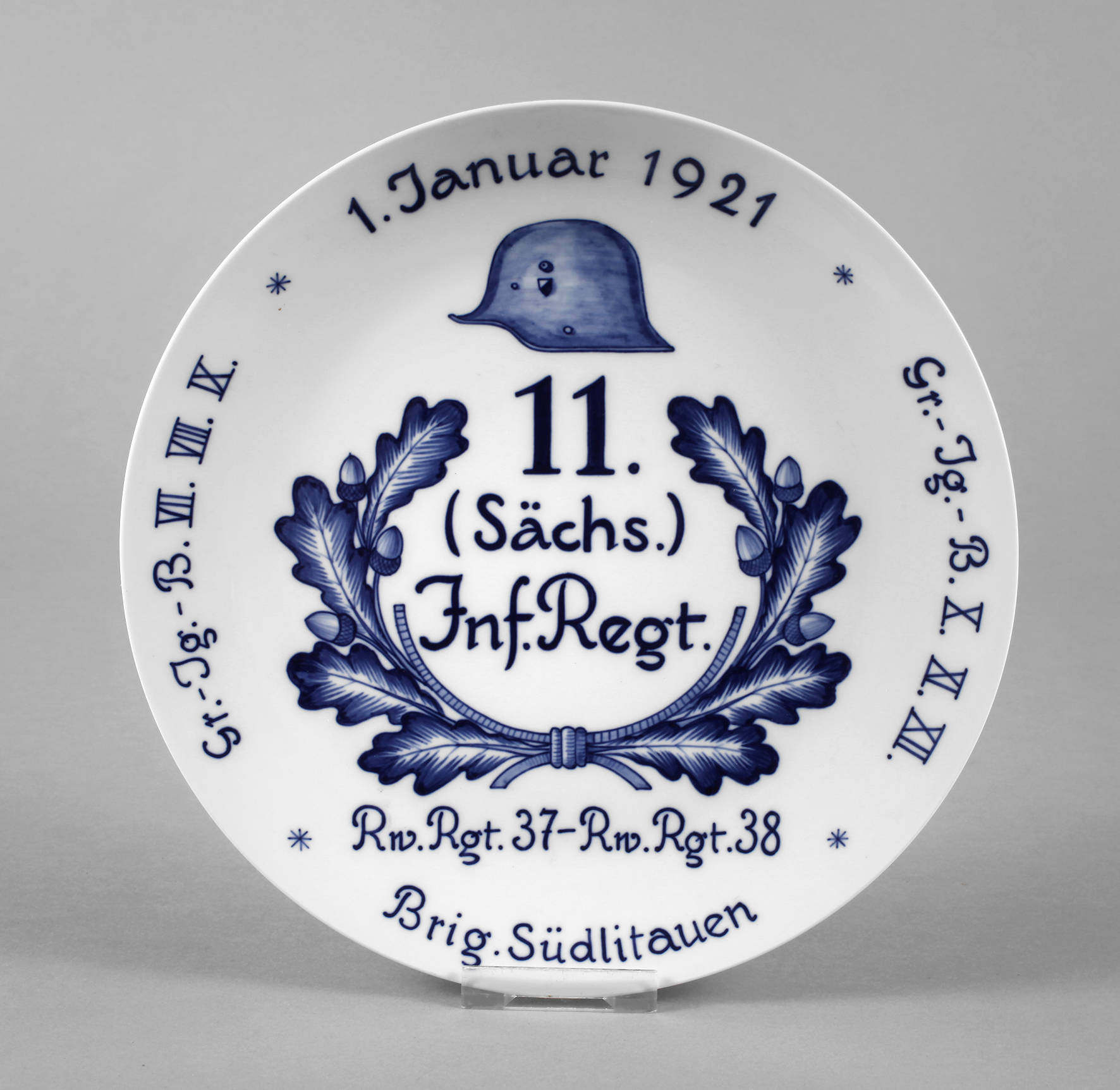 Meissen Regimentsteller