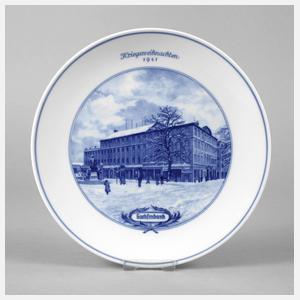 Meissen Weihnachtsteller Leipzig 1941
